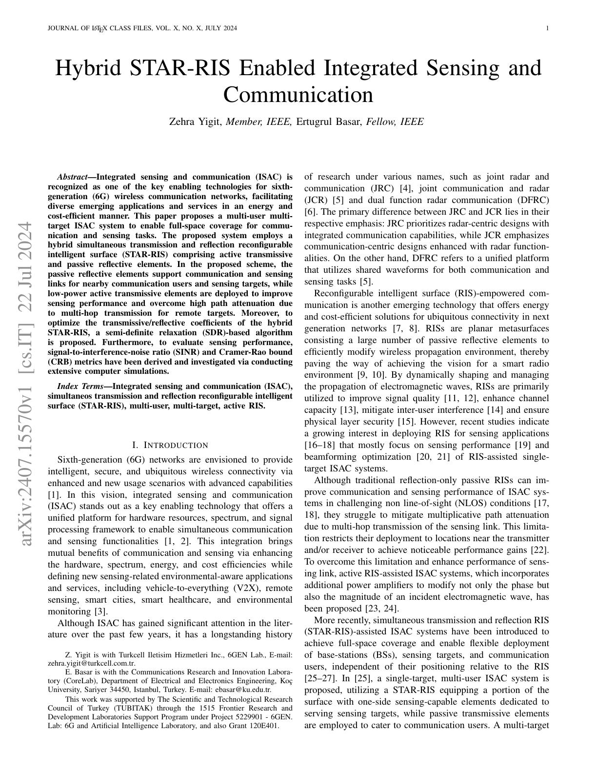 Hybrid STAR-RIS Enabled Integrated Sensing and Communication