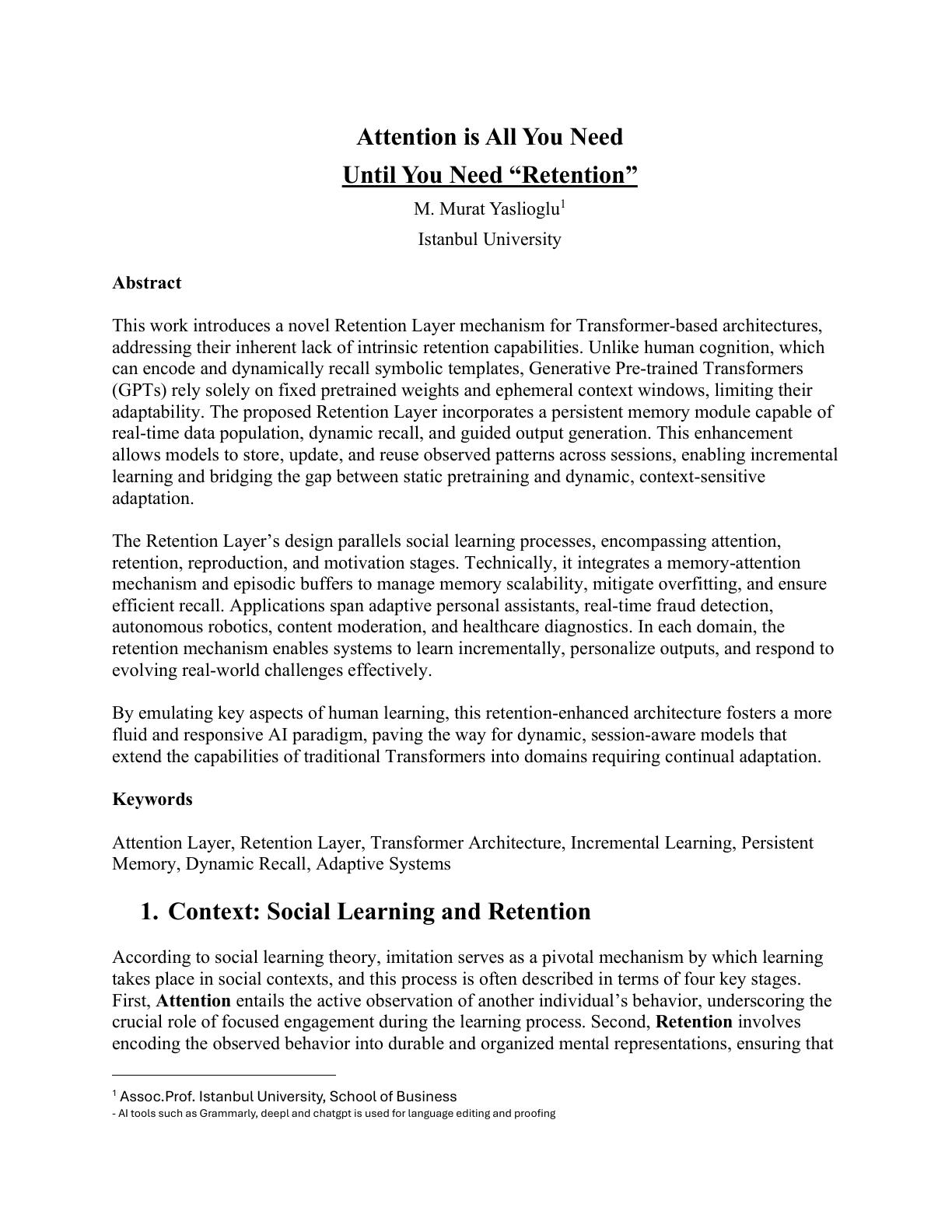 Attention Is All You Need Until You Need Retention attention-is-all-you-need-until-you-need-retention