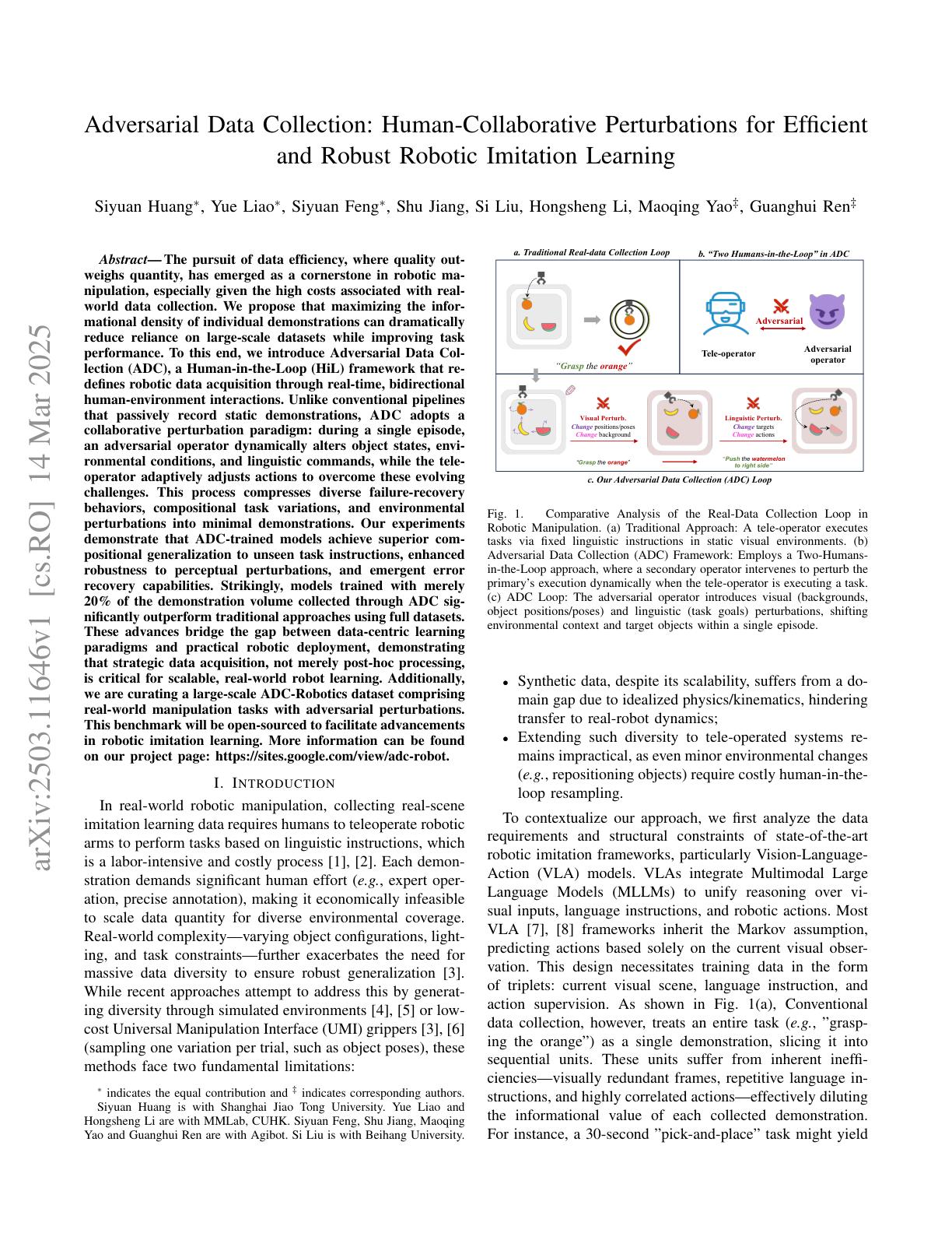 Adversarial Data Collection: Human-Collaborative Perturbations for ...